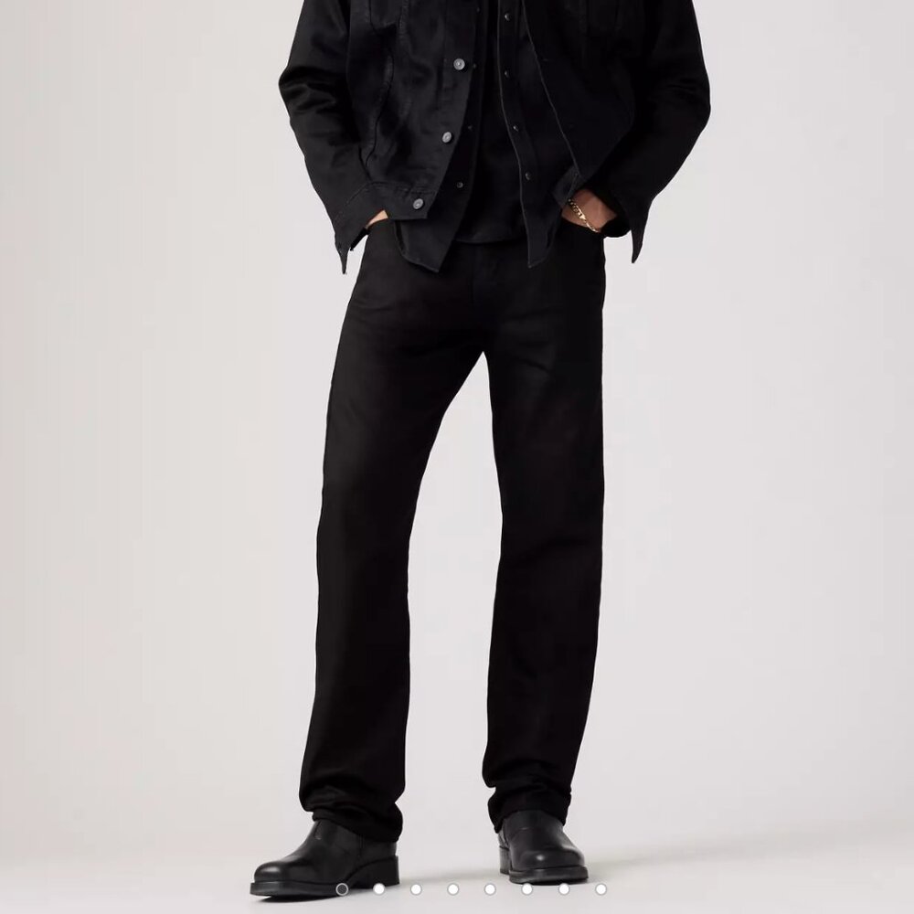 Levi's Mens 501 Original Fit Men's Jeans | Low Stretch Black | Size 29 x 32